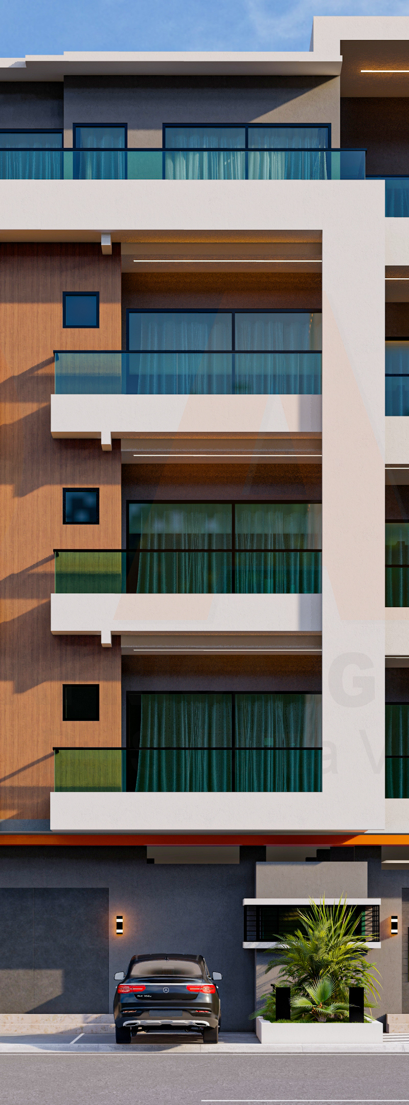 PROJET DE CONSTRUCTION DE 2 IMMEUBLES R+3 AVEC PENTHOUSE ( A BASSAM )