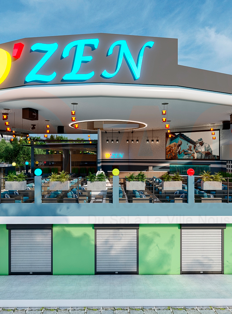 PROJET D'AMENAGEMENT INTERIEUR ET EXTERIEUR D'UN RESTAURANT