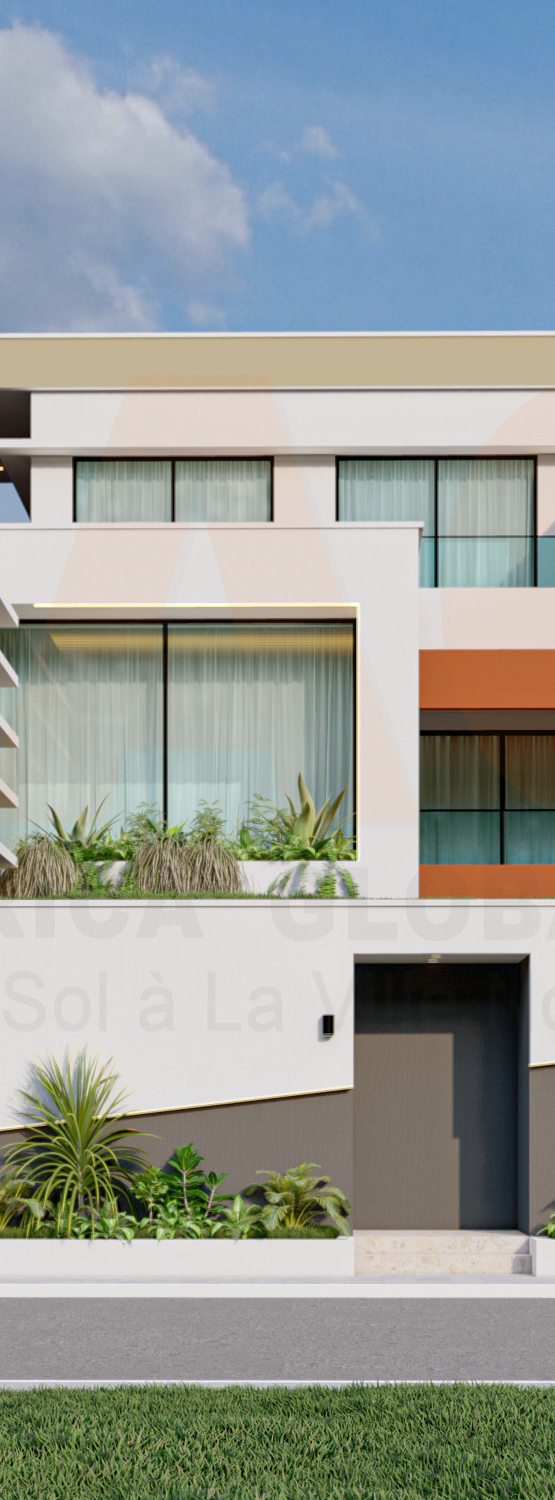 PROJET DE MODIFICATION D'UNE VILLA TRIPLEX